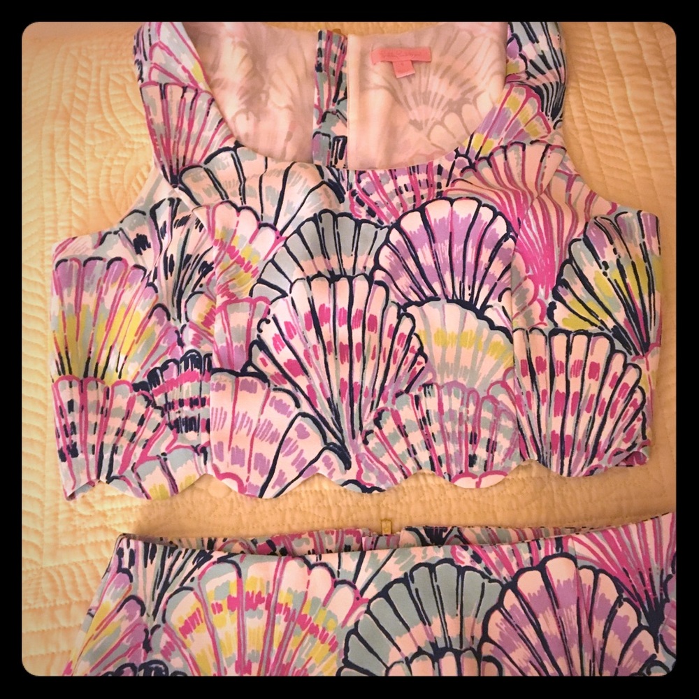 Lilly Pulitzer Cadden Crop Set